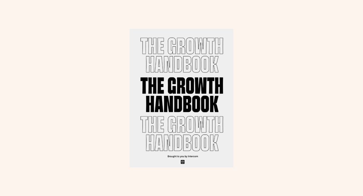 The Growth Handbook by Intercom cover